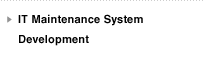 IT Maintenance System Development